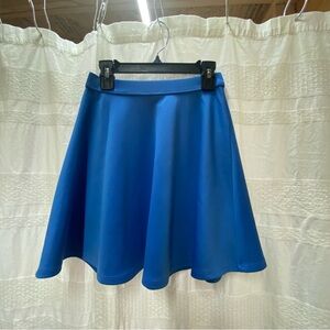 Hollister Vibrant Blue Skater Skirt